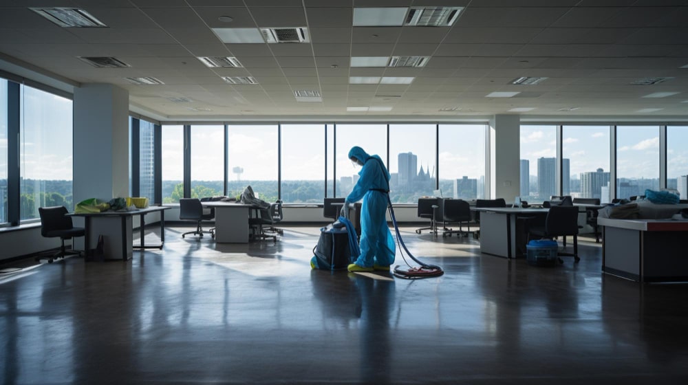 Commercial Cleaning by a Part-Time Maid Affordable, Flexible, and Effective Office Solutions